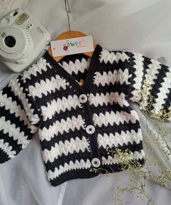 Cardigan -1pc (Black&White)