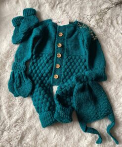 Zinc Bubble Romper Set -4pc